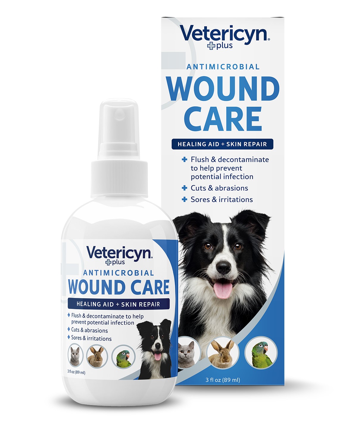 Vetericyn+ Antimicrobial Wound Care 89 ml