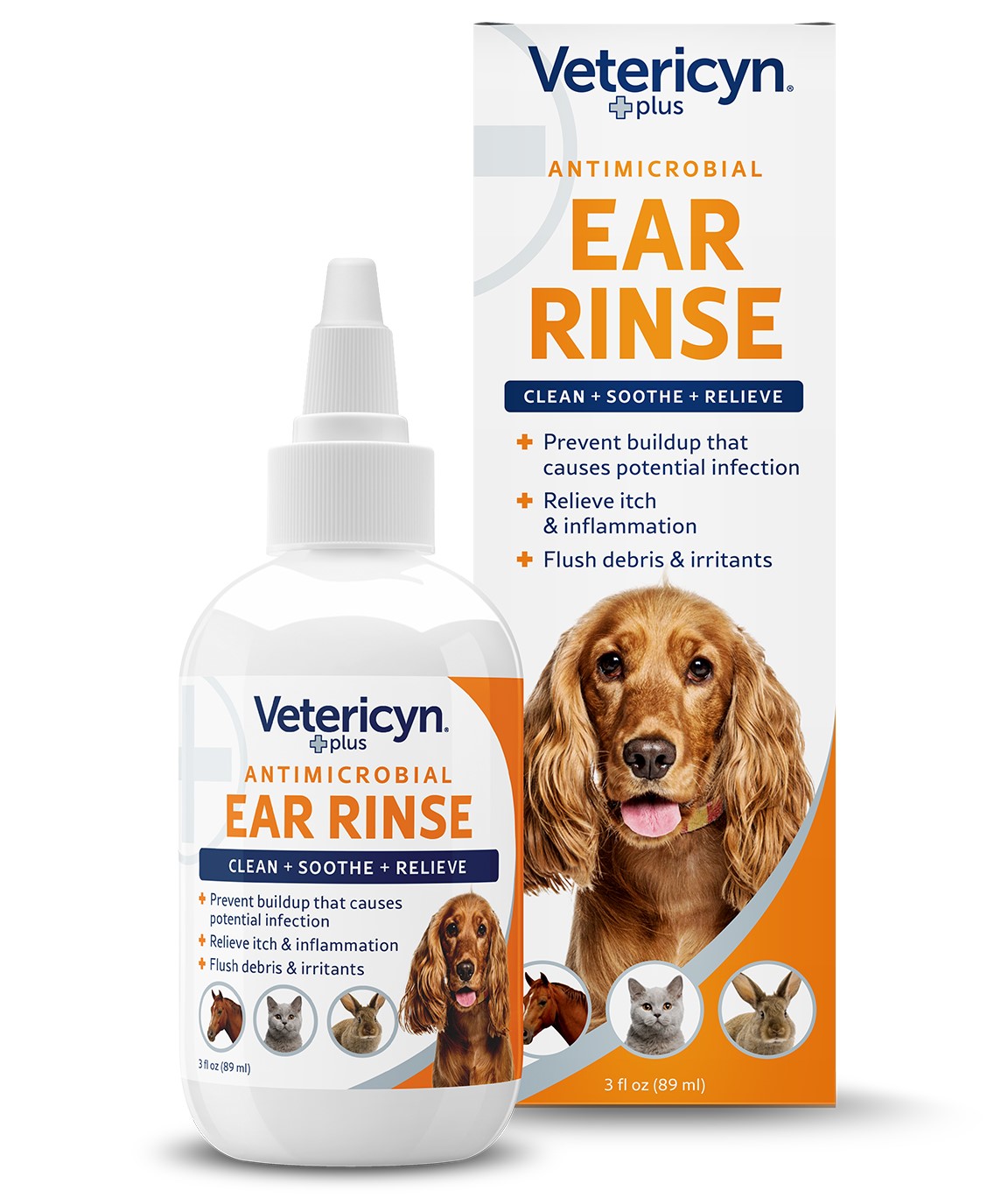Vetericyn+ Antimicrobial Ear Rinse 89 ml