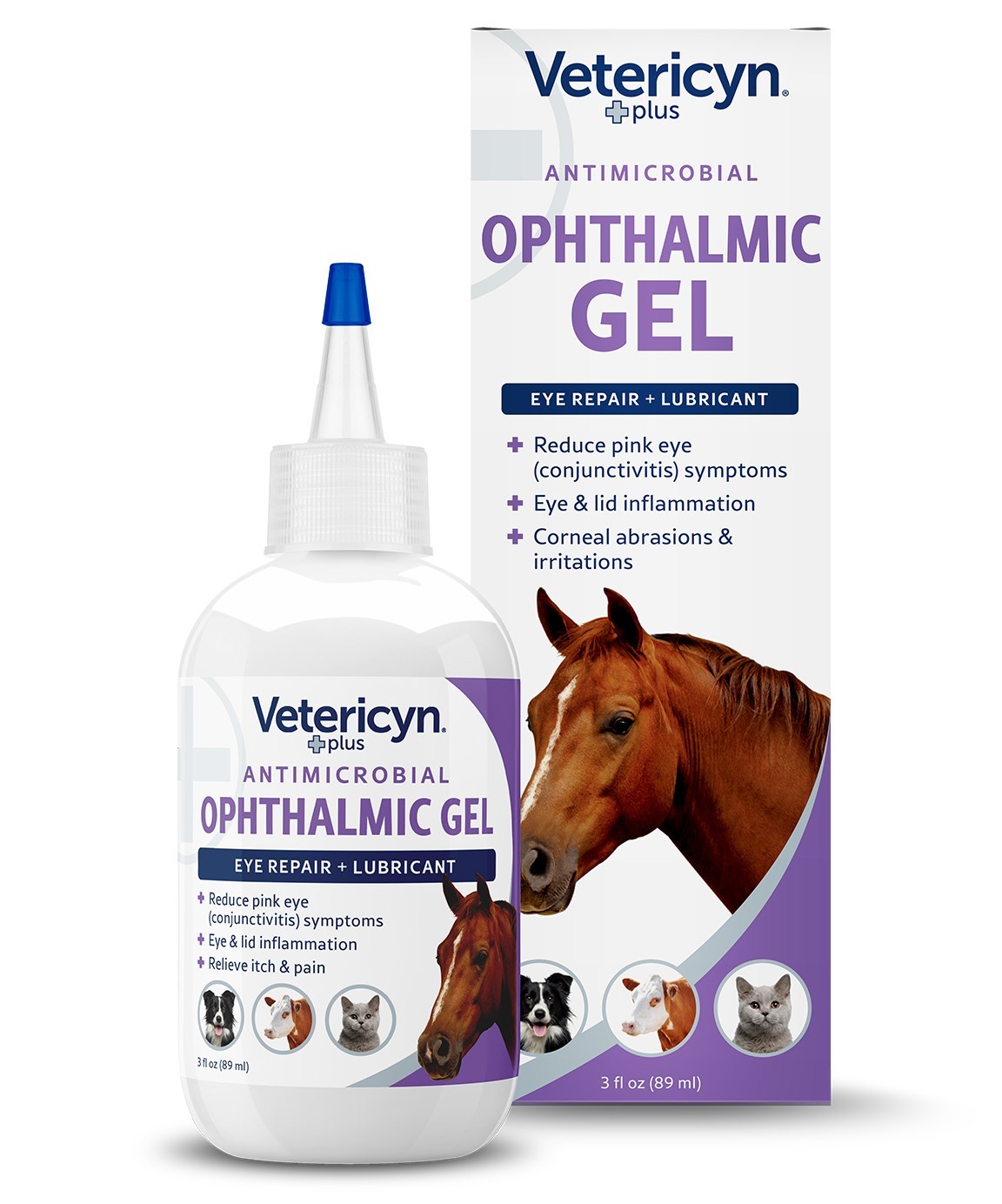 Vetericyn+ Antimicrobial Ophthalmic Gel 89 ml