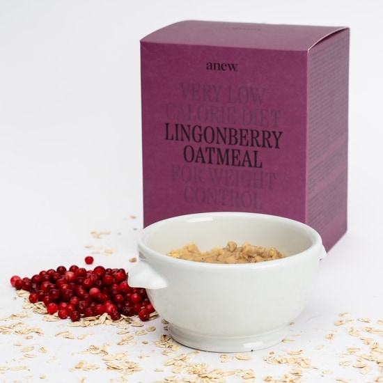 Anew Gröt Lingonberry Oatmeal Lågkaloridiet 420 g