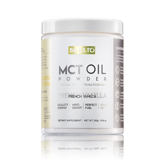 BeKeto MCT Oil Powder French Vanilla 300 g