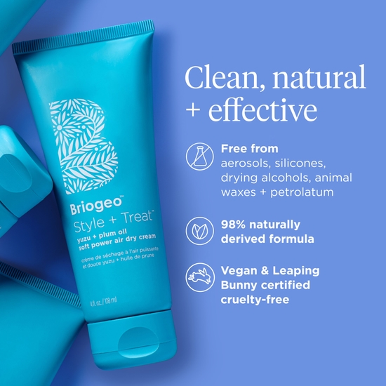 Briogeo Style + Treat Yuzu + Plum Oil Air Dry Cream 118 ml