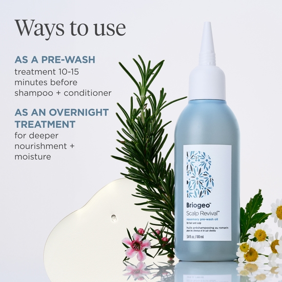 Briogeo Scalp Revival Rosemary Pre-wash Oil 100 ml
