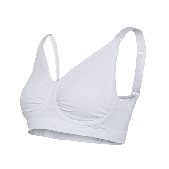 Carriwell Gravid- och Amningsbh Carri-Gel Vit M