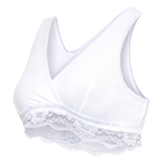 Carriwell Gravid- och Amningsbh Omlott Vit XL