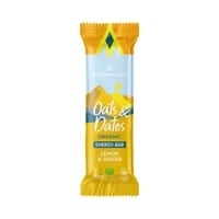 Moonvalley Energy Bar Havre & Dadlar Citron & Ingefära 50 g