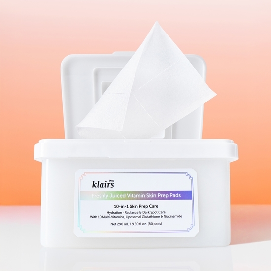 Klairs Freshly Juiced Vitamin Skin Prep Pads 80 sy