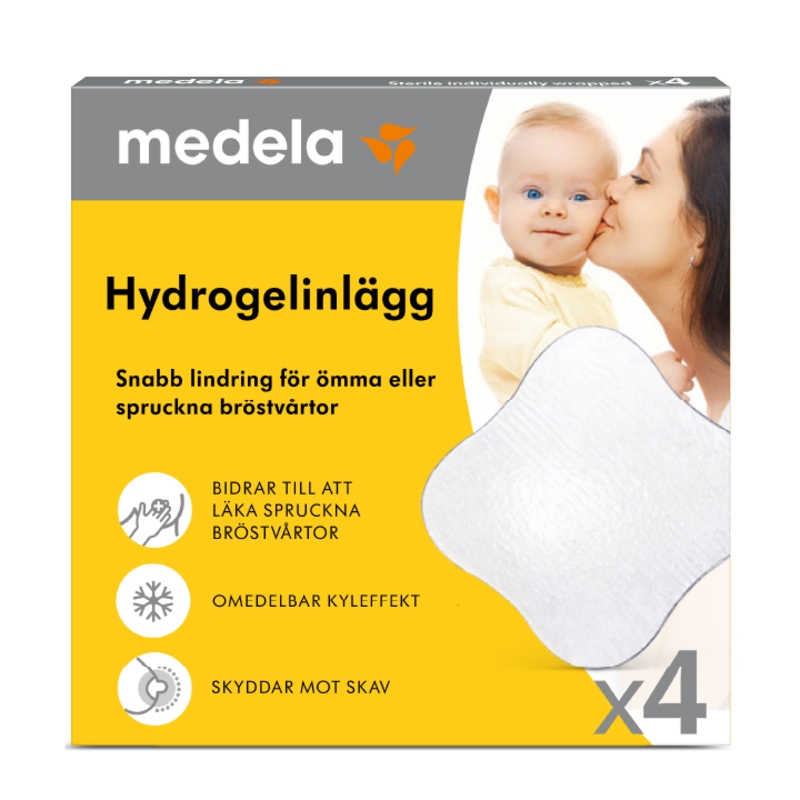 Medela Hydrogel inlägg 4-pack