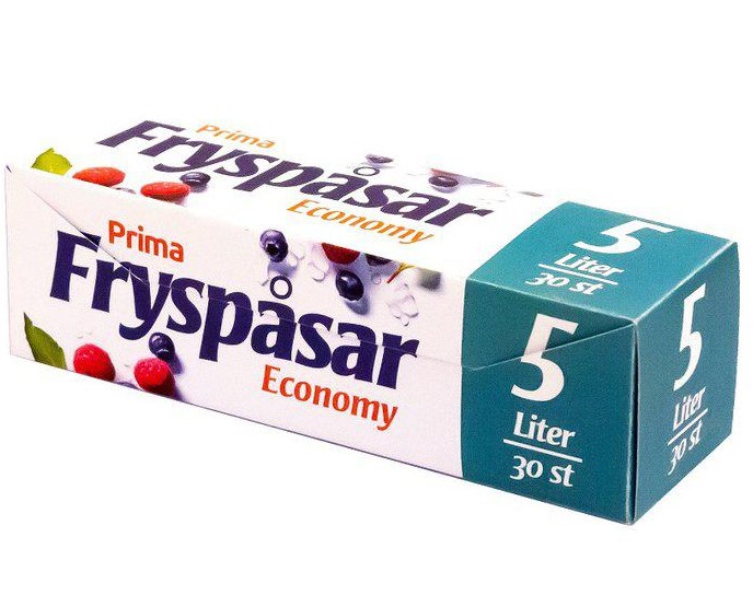 Prima Fryspåsar Economy 5 liter 30 st