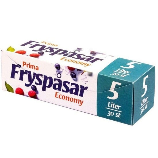 Prima Fryspåsar Economy 5 liter 30 st