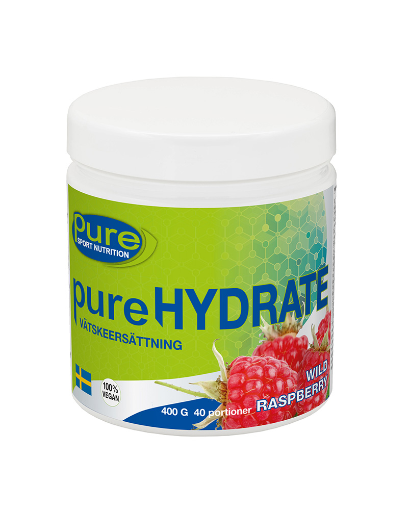 pure HYDRATE Vätskeersättning Wild Raspberry 400 g