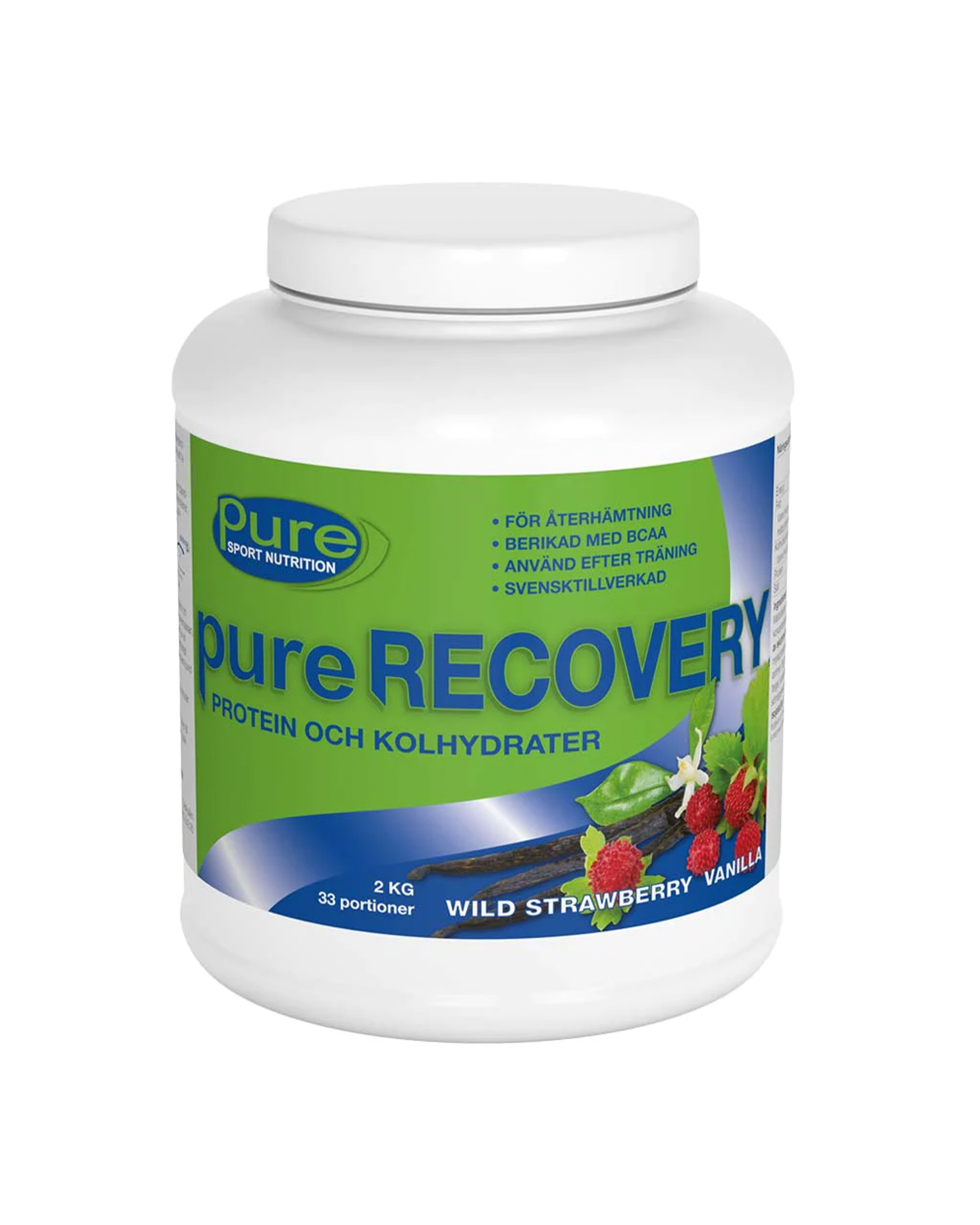 pure RECOVERY Wild Strawberry Vanilla 2000 g