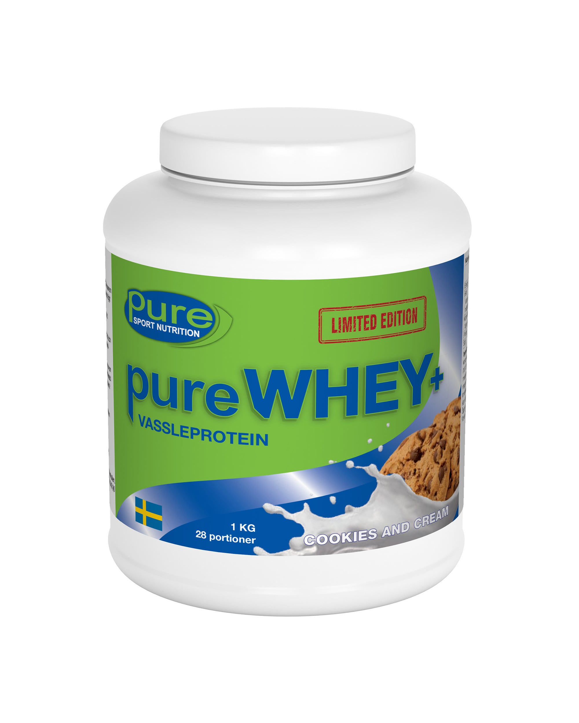 pure WHEY+ Cookies and Cream Limited Edition 1000 g