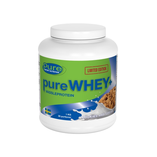 pure WHEY+ Cookies and Cream Limited Edition 1000 g