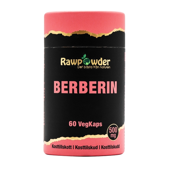 Rawpowder Berberin 500 mg 60 kapslar