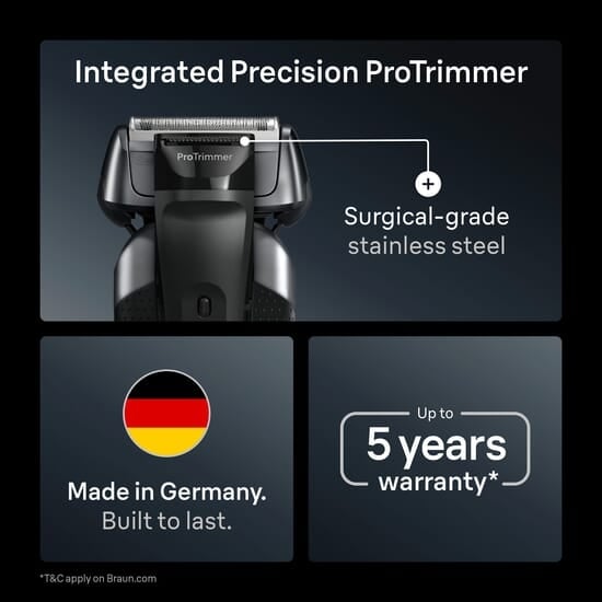 Braun Series 8 Elektrisk Rakapparat SensoAdapt 8617S