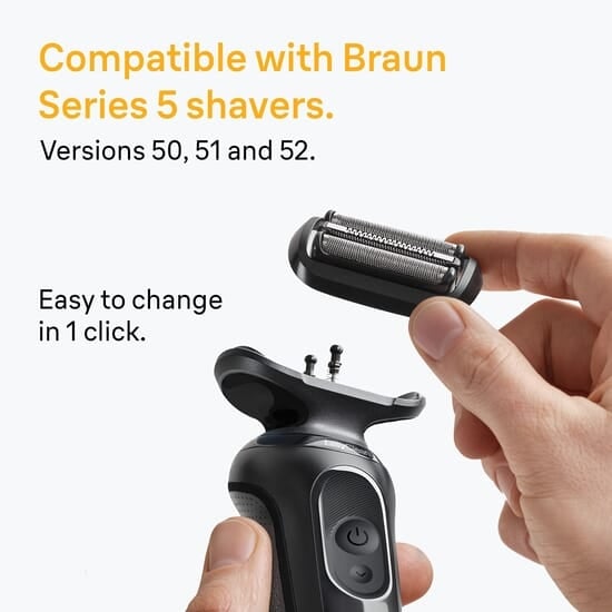 Braun Series 5 54B Original Rakhuvud