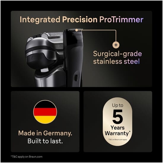Braun Series 9 PRO+ Elektrisk Rakapparat Pro SensoAdapt SmartCare Center 9667CC
