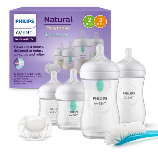 Philips Avent Natural Response Nappflaskor Presentförpackning/Startset