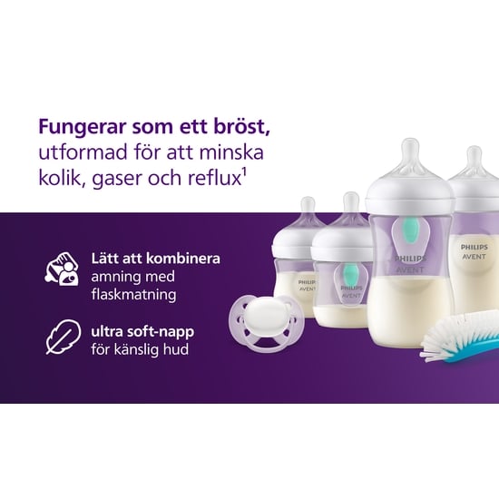 Philips Avent Natural Response Nappflaskor Presentförpackning/Startset