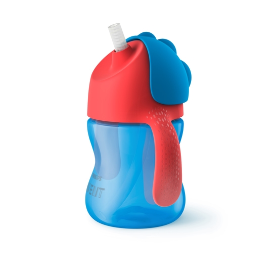 Philips Avent Sugrörsmugg 9 m+ Blå/Röd 200 ml