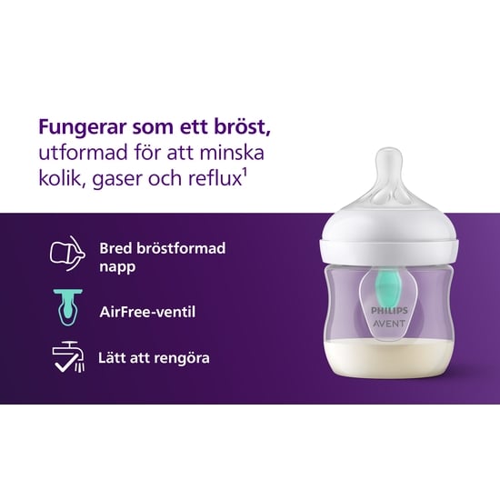 Philips Avent Natural Response Flaska 260 ml + AirFree Vent