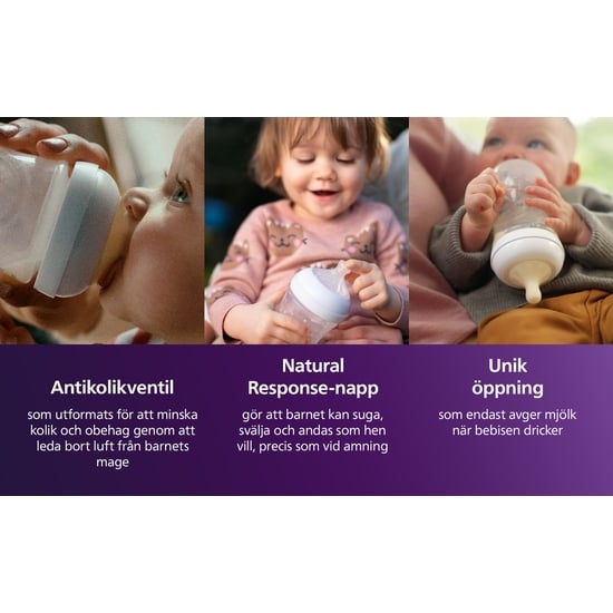 Philips Avent Natural Response Flaska 260 ml