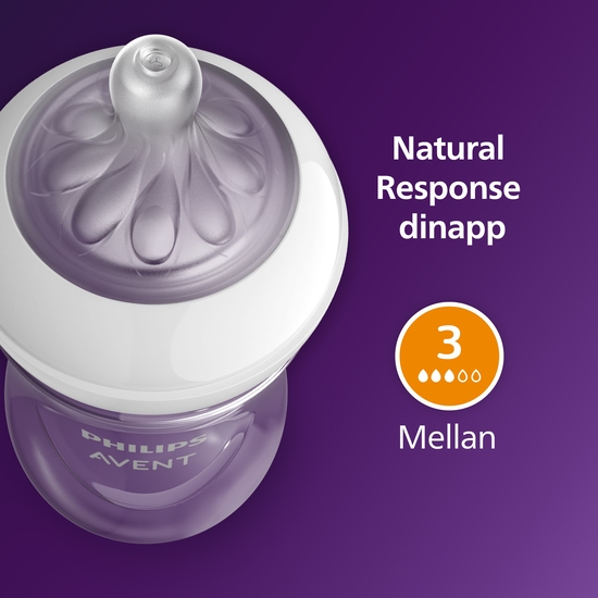 Philips Avent Natural Response Flaska Giraff 260 ml