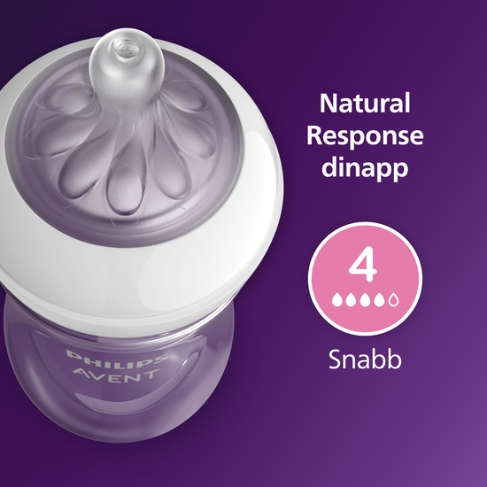 Philips Avent Nappflaska Natural Response 6 mån+ 330 ml