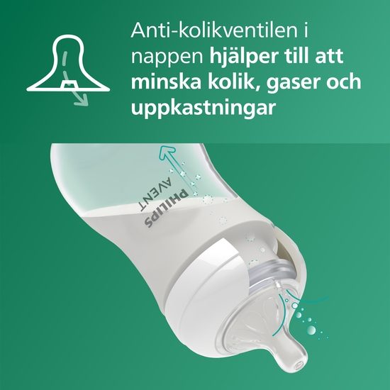 Philips Avent Natural Response Glasflaska 120 ml