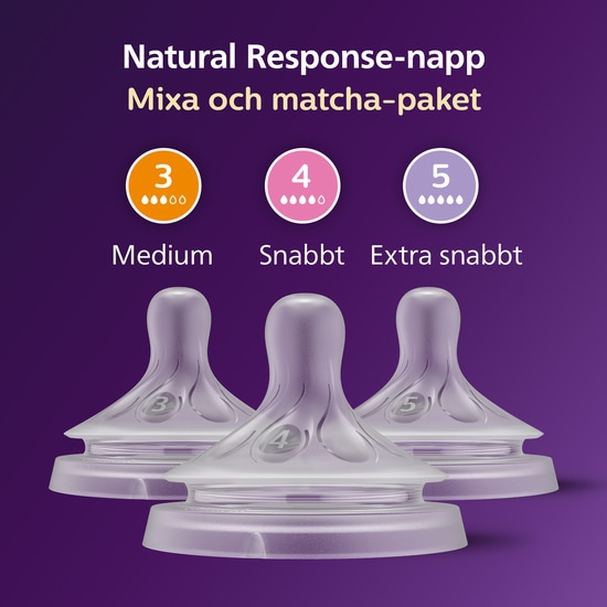 Philips Avent Napp Natural Response Nappaket Mix & Match 3-pack