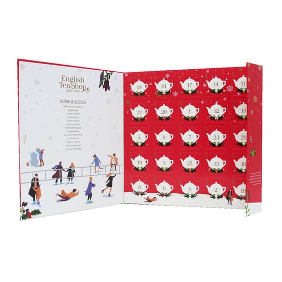 English Tea Shop Tekalender Wellness 25 luckor
