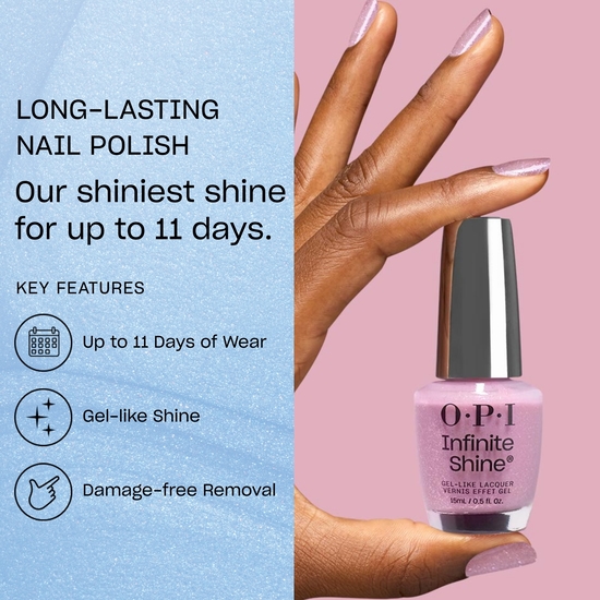 OPI Infinite Shine Spring Collection Time Will Pastel 15 ml