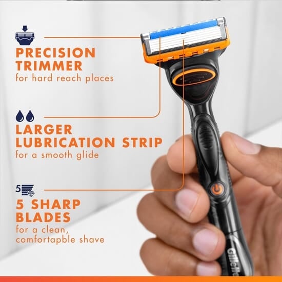 Gillette Fusion5 Power Rakblad 4 st