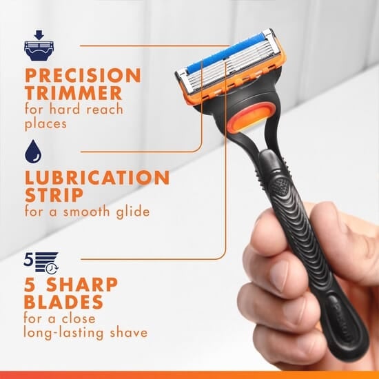 Gillette Fusion5 Rakblad 4 st