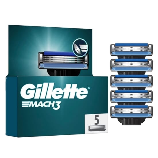 Gillette Mach3 Rakblad 5 st