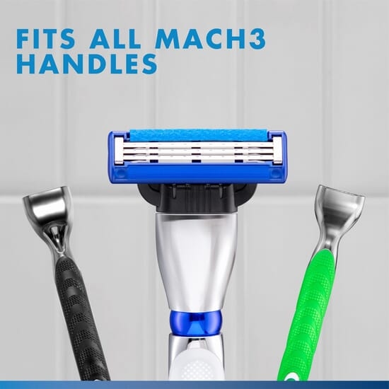 Gillette Mach3 Turbo Rakblad 8 st