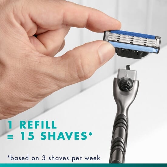 Gillette Mach3 Rakblad 12 st