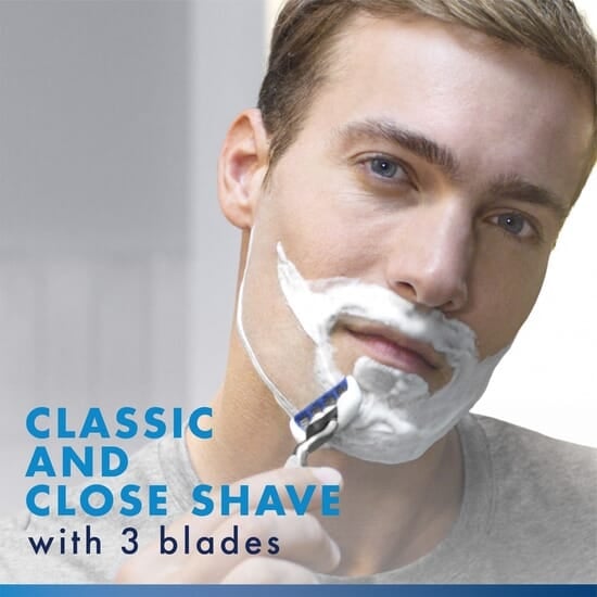 Gillette Mach3 Turbo Rakhyvel 2 Rakblad
