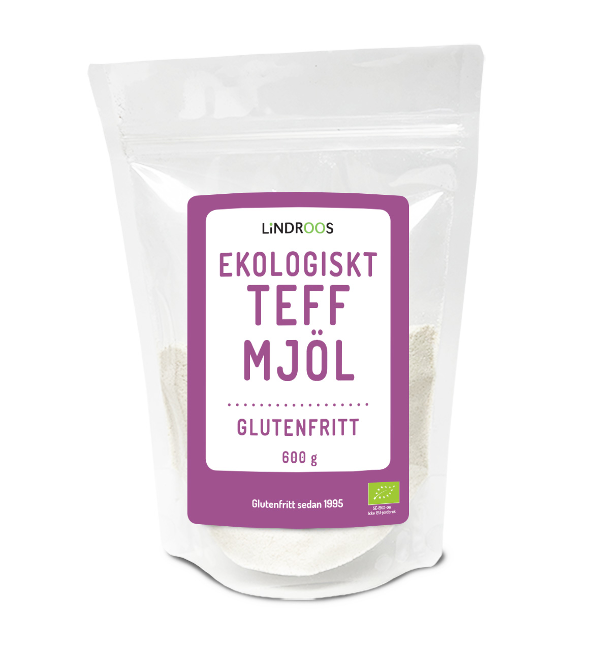 Lindroos Ekologiskt Teffmjöl 600 g