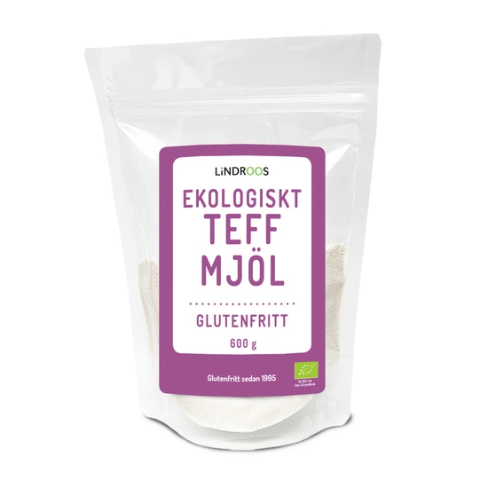 Lindroos Ekologiskt Teffmjöl 600 g