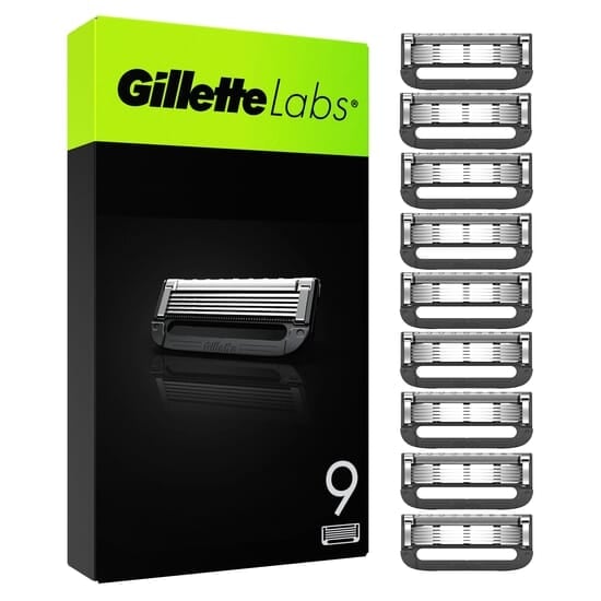 GilletteLabs Rakblad 9 st