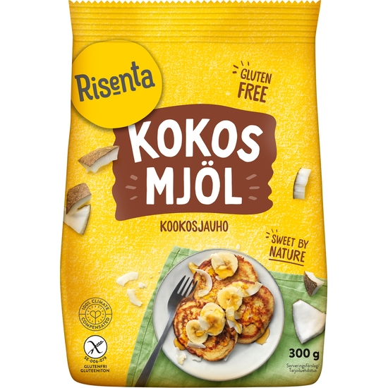 Risenta Kokosmjöl 300 g