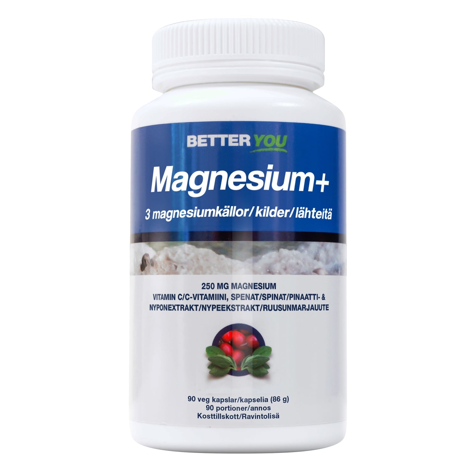 Alternativ bild 1 för Magnesium Plus 90 kap