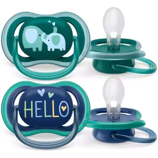 Philips Avent Ultra Air Napp 18m+ Grön/Blå 2 st