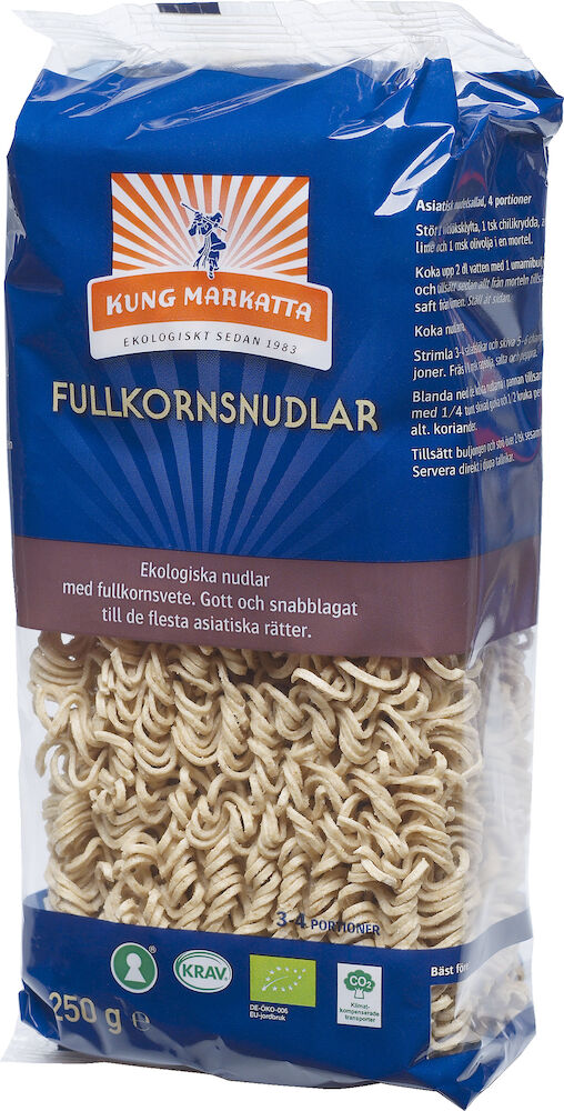 Kung Markatta Fullkornsnudlar 250 g