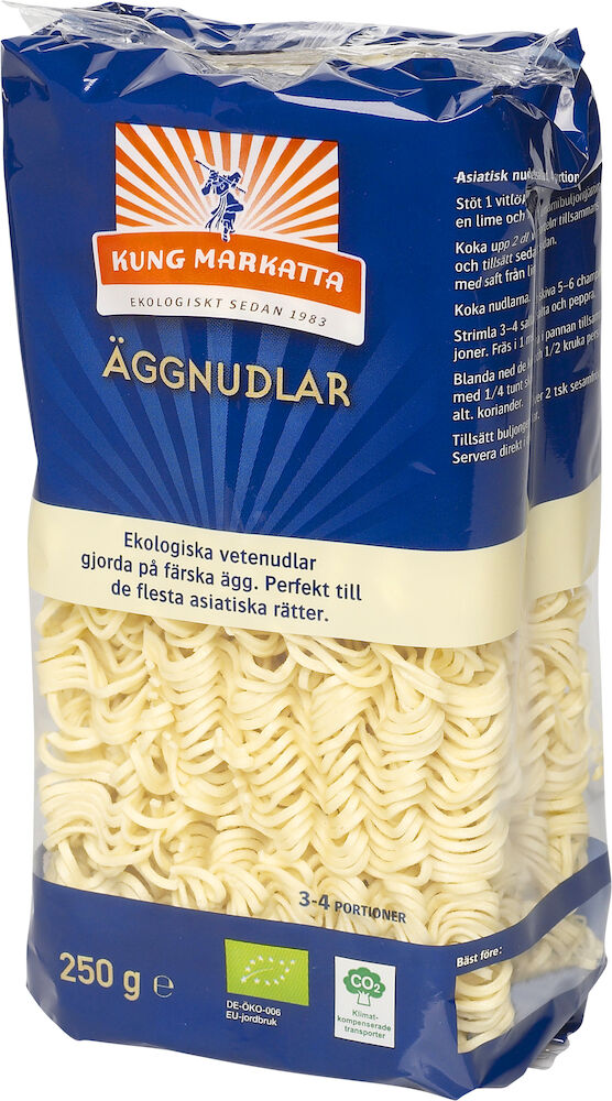 Kung Markatta Äggnudlar EKO 250 g
