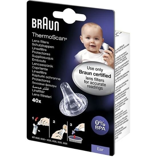 Braun Thermoscan Linsskydd 40 st