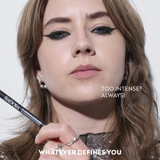 IsaDora The Intense Eyeliner 24H Wear & Smudge-proof 61 Black Brown 0,35 g