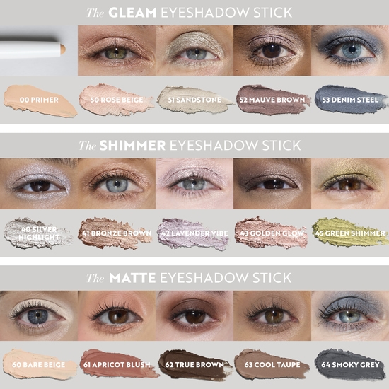 IsaDora The Shimmer Eyeshadow Stick Longwear & Water-Resistant 45 Green Shimmer 1,2 g